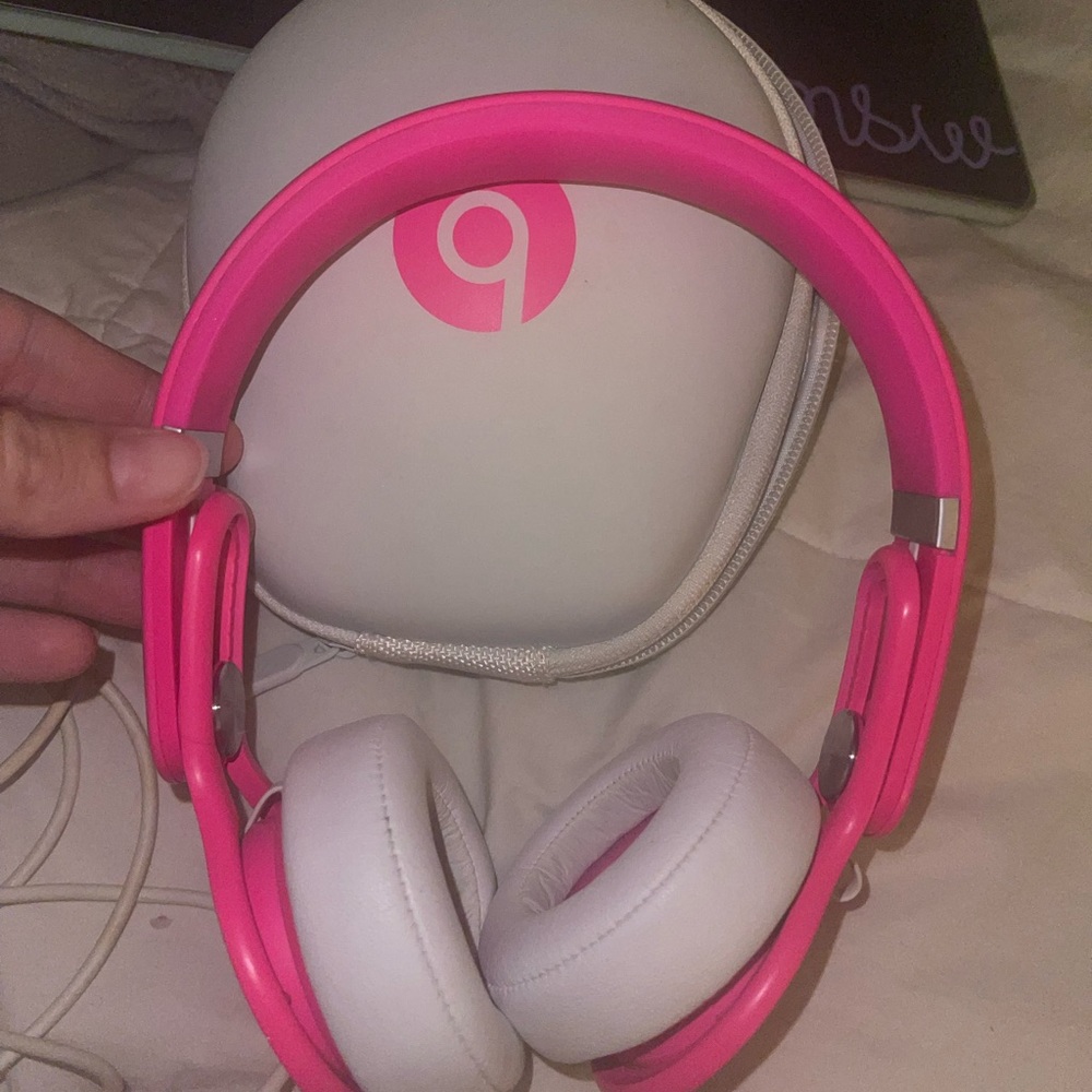 Beats by Dr. Dre MIXR Over the Head DJ Headphones - Pink